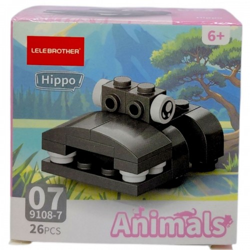 Конструктор “Тварини саван” (ВИД 7) (lelebrother)