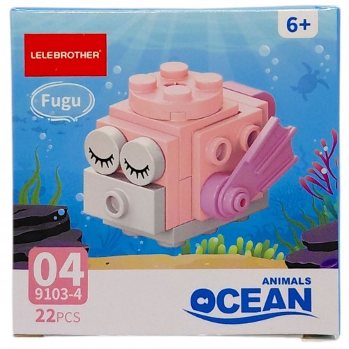 Конструктор “Морські тварини” (ВИД 4) (lelebrother)