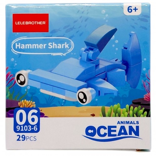 Конструктор “Морські тварини” (ВИД 6) (lelebrother)
