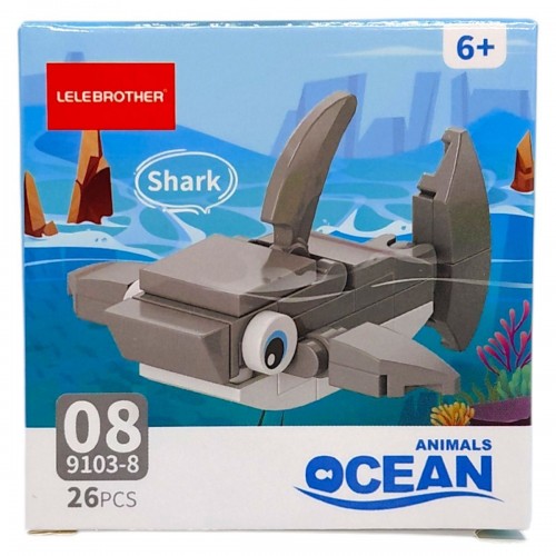 Конструктор “Морські тварини” (ВИД 8) (lelebrother)