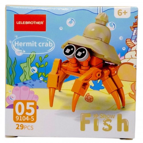 Конструктор “Морські тварини” (ВИД 5) (lelebrother)