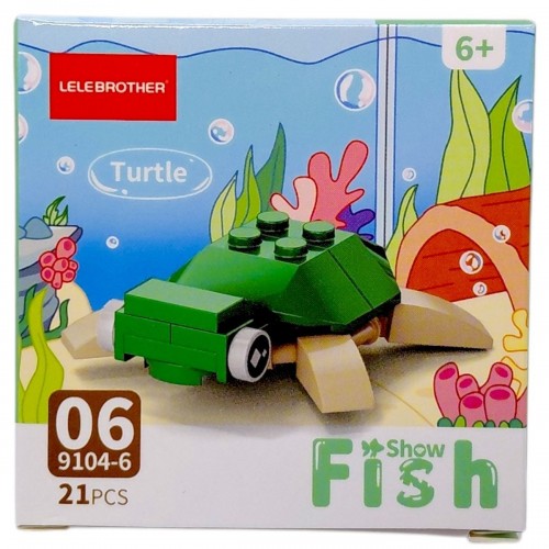 Конструктор “Морські тварини” (ВИД 6) (lelebrother)