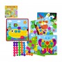 Мозаїка 3D, 12 карток, 46 елементів, в коробці (MiC)