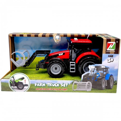 Машинка пластикова "Трактор" ЧЕРВОНИЙ (Huanzhi Toys)