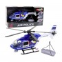 Гвинтокрил "Поліція", підсвічування, звук, заводні лопасті, механічний підіймач, відчиняються двері, вантаж, в коробці (JIN JIA TOYS)