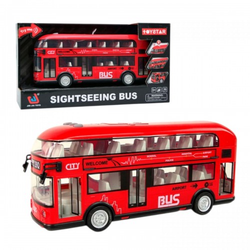 Автобус звук, свет в коробке (JIN JIA TOYS)