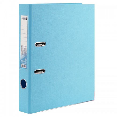 Папка-реєстратор двост. PP 5 cм, розібр, Pastelini, бірюзова (Axent)