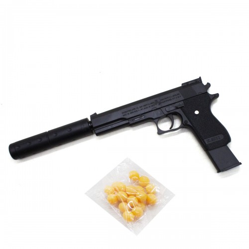 Детский пистолет с глушителем (MiC)