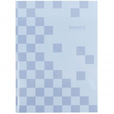 Книга записна А4-, 203*273 мм,96арк., кліт., Mosaic, сіра