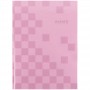 Книга записна А4-, 203*273 мм,96арк., кліт., Mosaic, рожева (Axent)