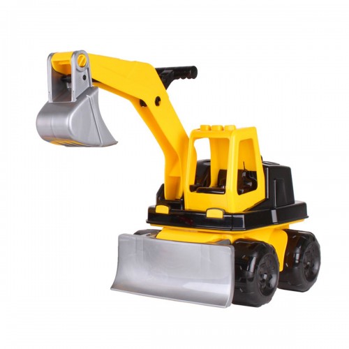 Экскаватор пластиковий (желто-серый) (Технок)