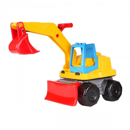 Экскаватор пластиковий (желто-синий) (Технок)