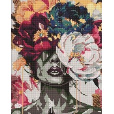 Алмазная мозаика - Мечтательные пионы ©art_selena_ua