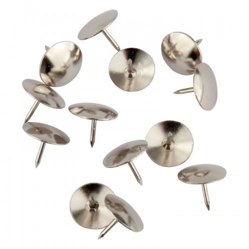 Кнопки нікельовані, 100 шт. (Axent)