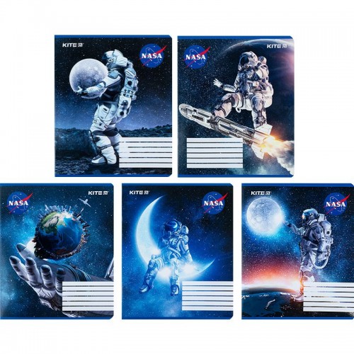 Зошит 18 арк., кл., гібр. лак + УФ лак, NS (Kite)