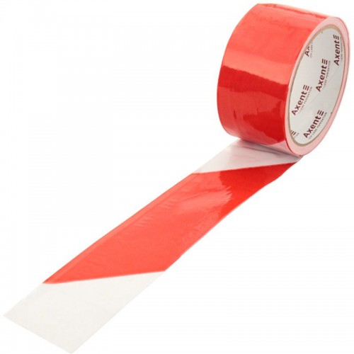 Стрічка сигнальна 48мм*50м, 35 мкм (Axent)