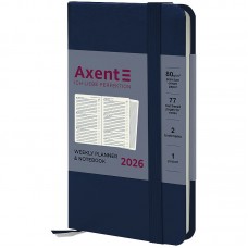 Щотижневик 2026 Pocket Strong, 90*150, синій