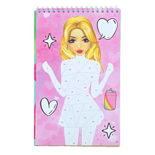 Стикербук по номерам "Summer. Бестис" (Besties)