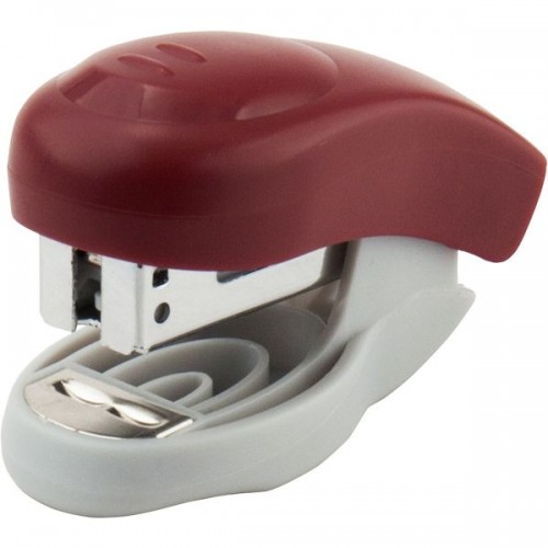 Степлер Welle-2 пласт., №24/6, 10 арк., червоний (Axent)