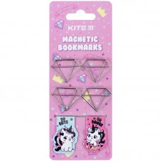 Набор магнитных закладок с фигурными скрепками Diamond