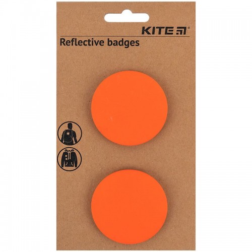 Набір значків світловідбиваючих, помаранчеві (Kite)