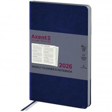 Щотижневик 2026 Partner City Soft, 125*195, синій