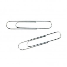 Скріпки оцинковані, 78 мм, 50 шт. (полібег)