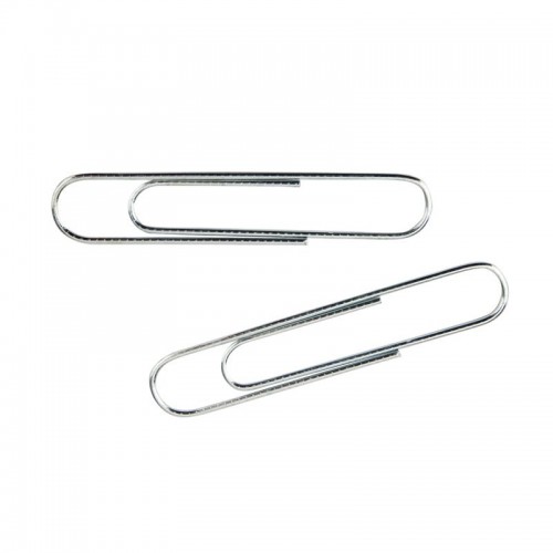 Скріпки оцинковані, 78 мм, 50 шт. (полібег) (Axent)