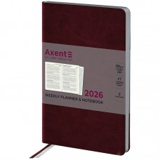 Щотижневик 2026 Partner City Soft, 125*195, коричневий