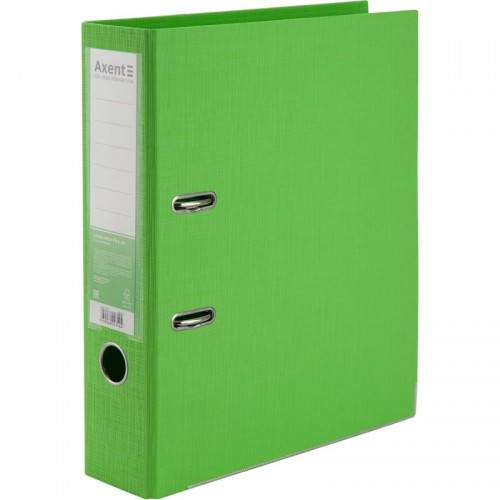 Папка-реєстратор двост, Prestige+ 7,5cм, зіб, салатова (Axent)