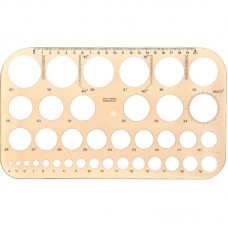 Шаблон діаметрів, димчастий