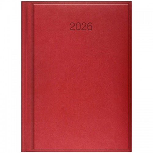 Щоденник 2026 Стандарт Torino слп/т червоний (BRUNNEN ДК)