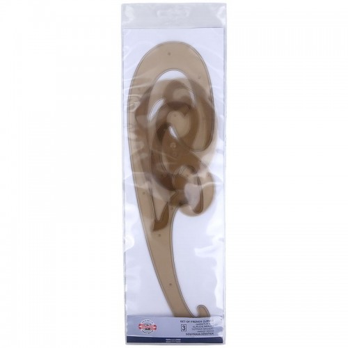 Лекала, N3, набір 3 шт., великий (KOH-I-NOOR)