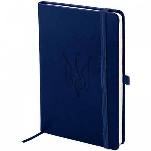Книга записна Partner Lux, 125*195, 96арк, кл, син, Воля (Axent)