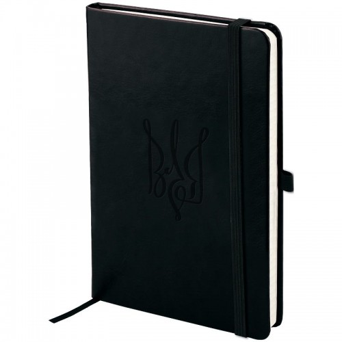 Книга записна Partner Lux, 125*195, 96арк, кл, чор, Воля (Axent)