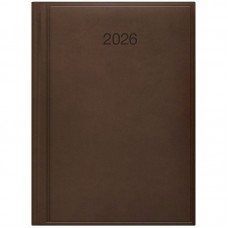 Ежедневник 2026 Стандарт Torino слп/т коричневый