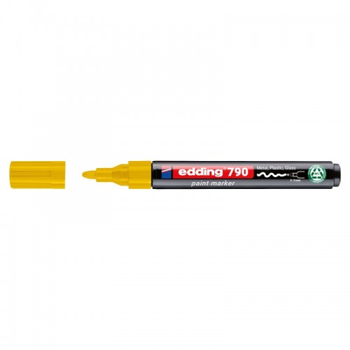 Маркер Paint e-790 2-3 мм круглий жовтий (edding)