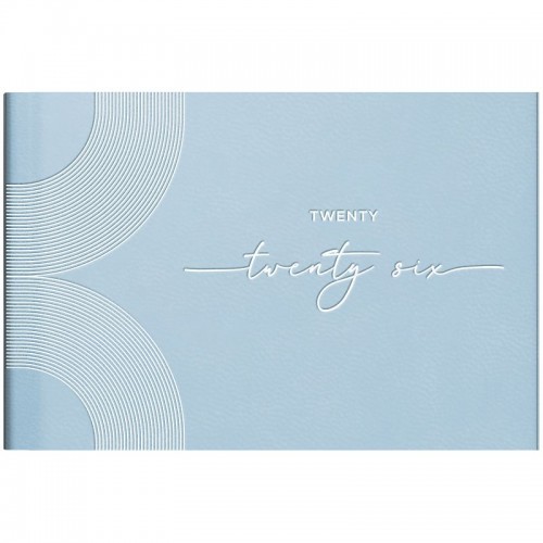 Щотижневик 2026 кишеньк Torino Trend блакитний (BRUNNEN ДК)