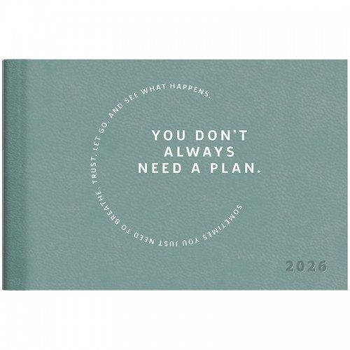 Щотижневик 2026 кишеньк Torino Trend бірюз. холодний (BRUNNEN ДК)