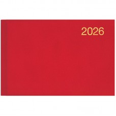 Щотижневик 2026 кишеньк. Miradur з/т червоний