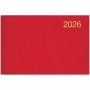 Щотижневик 2026 кишеньк. Miradur з/т червоний (BRUNNEN ДК)