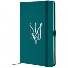 Книга записна Partner, 125*195, 96арк, кліт, малахіт, Воля