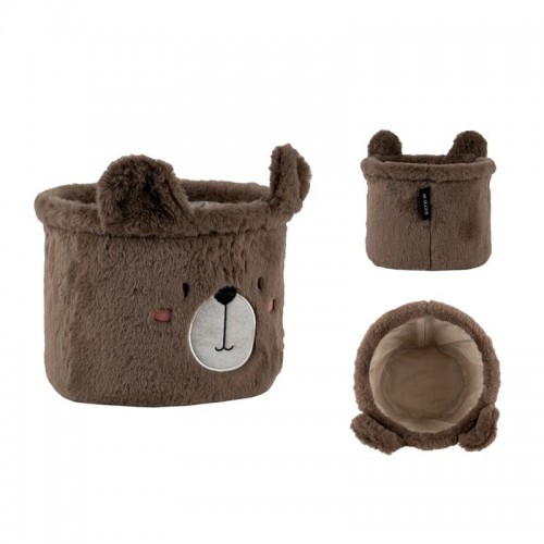 Кошик для зберігання 3100 Sweet Bear 20х16 см, плюшевий (Kite)