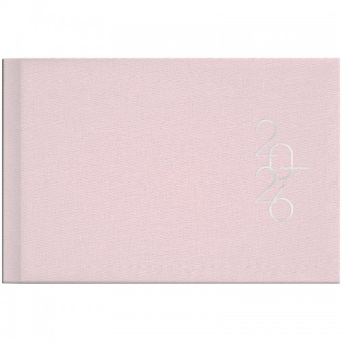 Щотижневик 2026 кишеньк Linesse пудровий (BRUNNEN ДК)