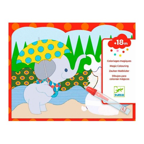 Художній комплект для малювання водою "Що навколо?" (Djeco)