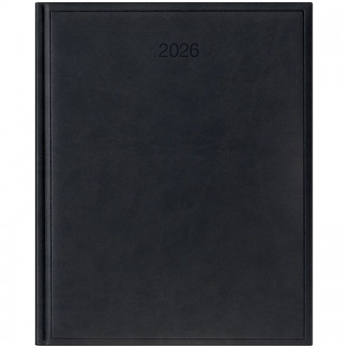 Еженедельник 2026 Бюро Torino слп/т черный (BRUNNEN ДК)