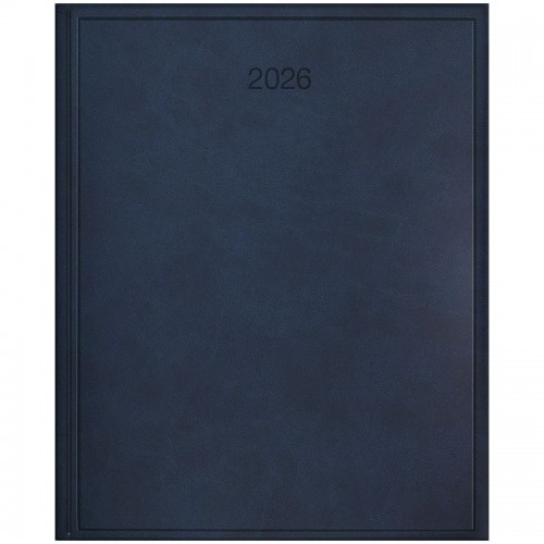 Щотижневик 2026 Бюро Torino слп/т синій (BRUNNEN ДК)