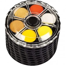 Фарби акв., кругла пласт. упаковка, б/п, 48 кол.