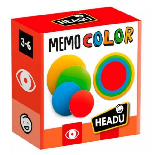 Розвиваюча гра "Мемо кольори" (HEADU)