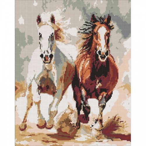 Алмазная мозаика "Чувственный забег" 40х50 см (Ідейка)